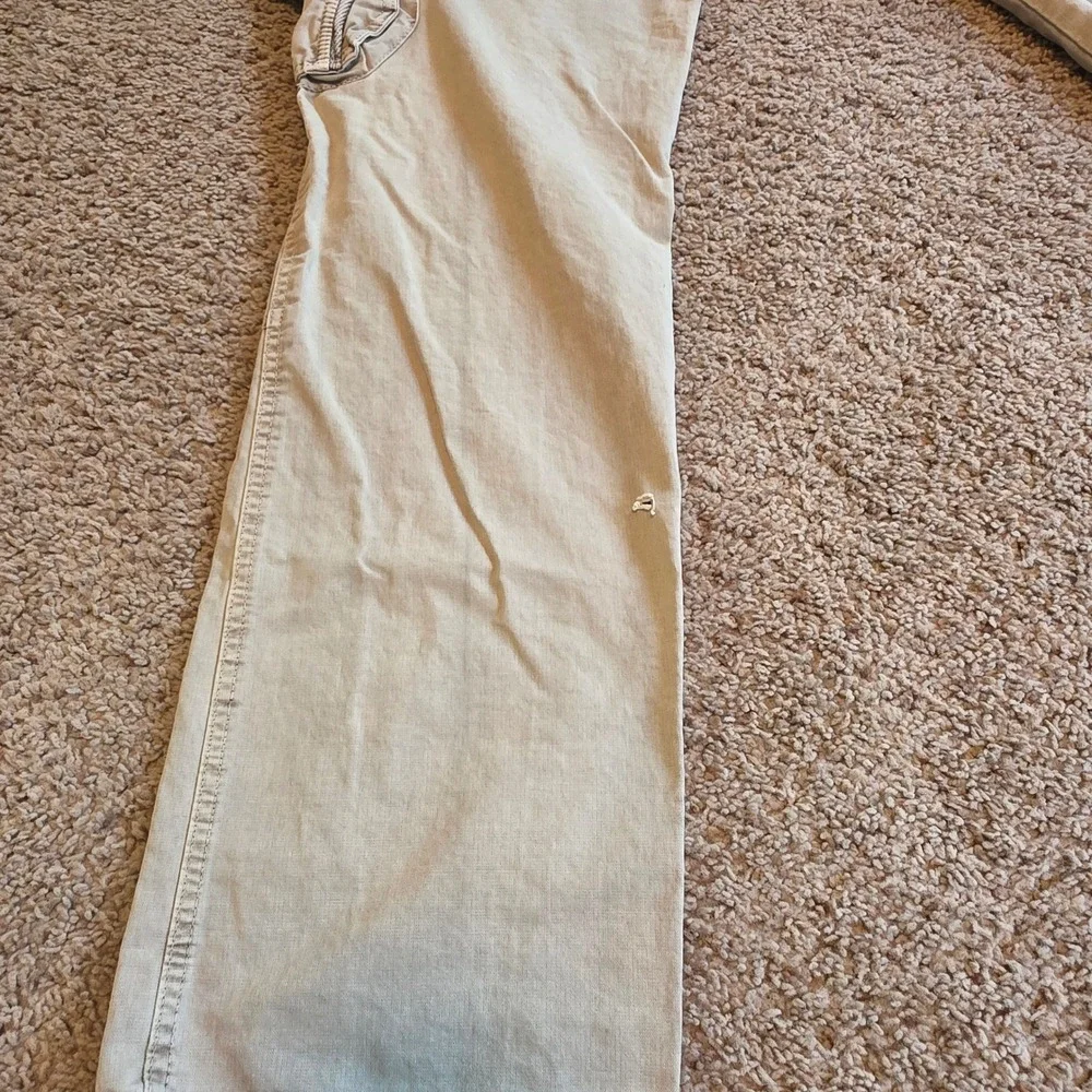 Courage Clothing Co Mens 32 Tan Cargo Pants Multi‎ Pocket Utility Y2K Streetwear